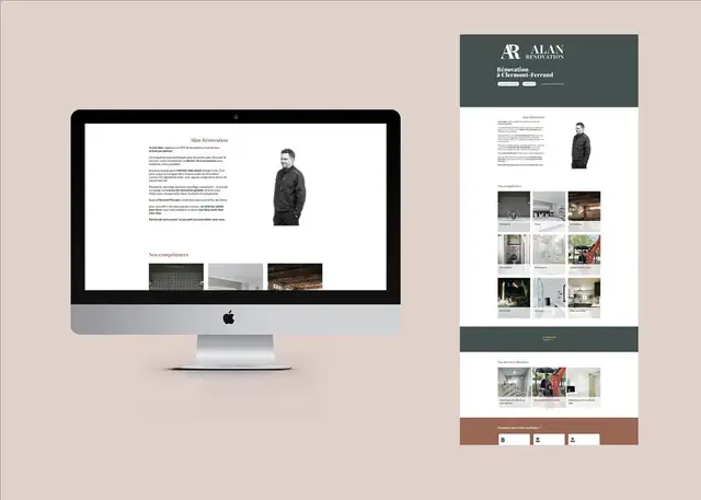 Alan Rénovation – Site internet artisan rénovation