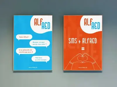 Alfred — Campagne d'affichage