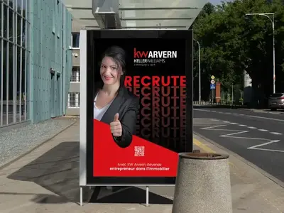 KW Arvern — Campagne print et recrutement
