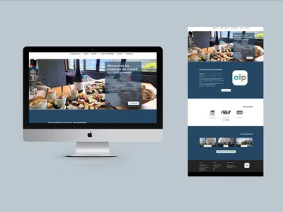 AIP Immobilier — Site internet immobilier