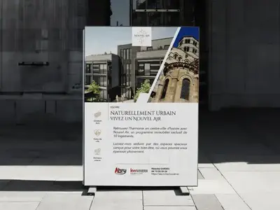 Nouvel Air — Stratégie de marque & print