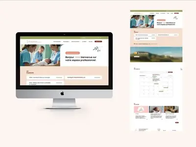 Réseau de Santé Périnatal en Auvergne — Création de site internet