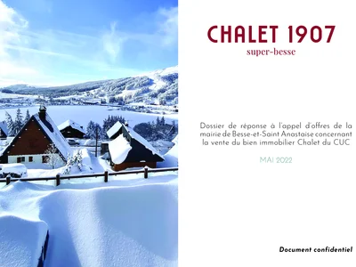 AIP — Chalet 1907 — Dossier d'appel d'offres — Naming & stratégie de marque