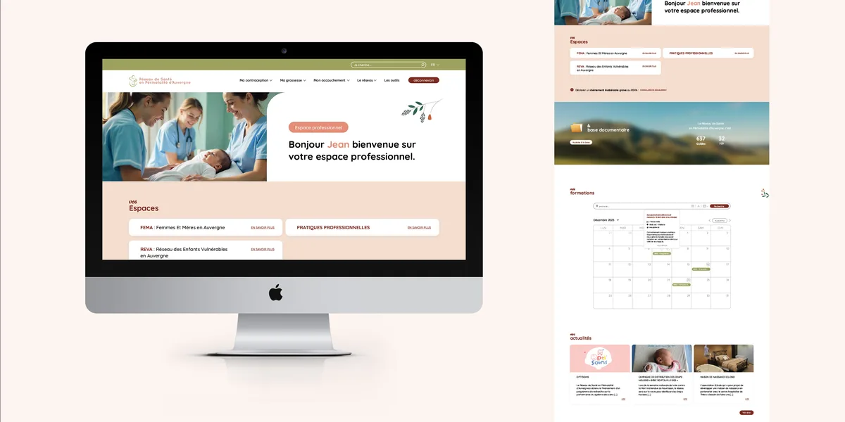 Refonte de site internet – Réalisation RSPA par l'agence Lemon