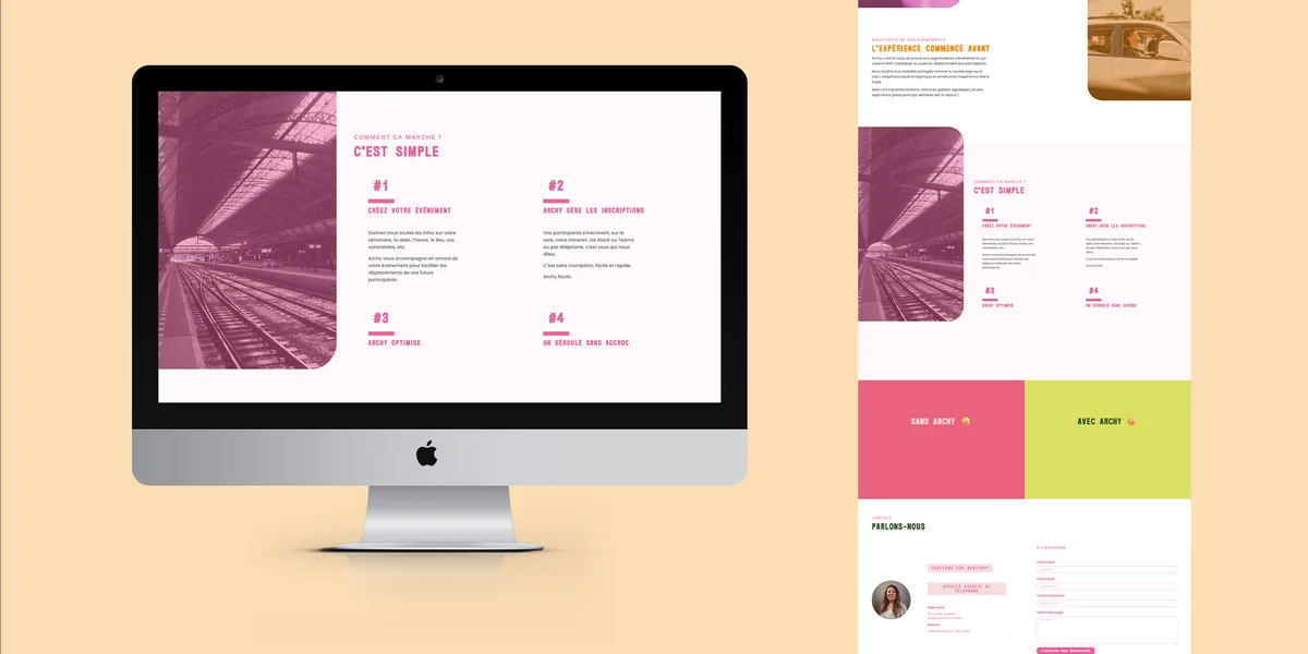 Développement d'application web – Réalisation Archy par l'agence Lemon